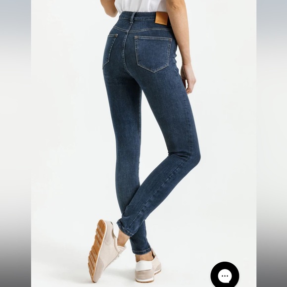 NWT DU/ER four way flex denim high rise skinny jeans - Picture 2 of 8